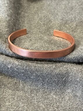 Solid Copper Cuff Bracelet